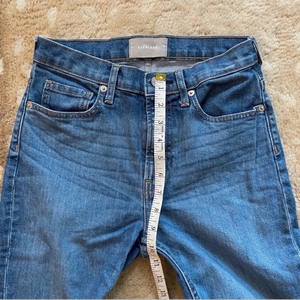 Everlane The High-Rise Skinny Jean Medium Blue Wash Size 27 Regular - Picture 4 of 9
